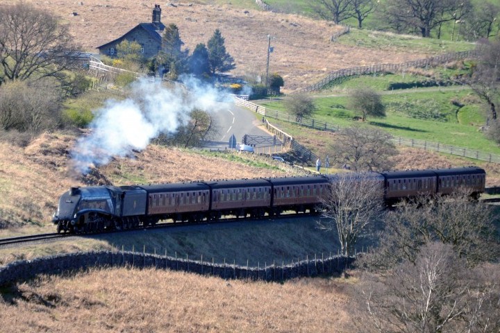 Yorkshire steam train