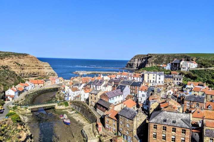 Staithes from Cowbar