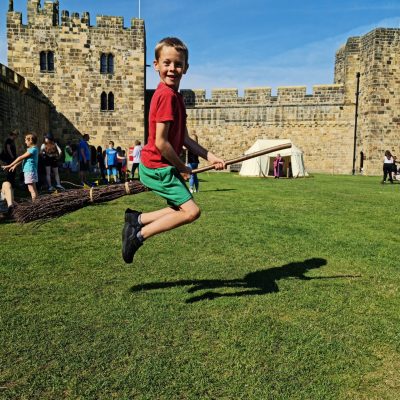 broomstick flying photo